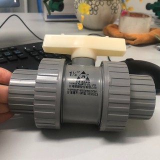 van bi nhựa 2 đầu rắc co ĐK 21-27-34-42-48-60mm
