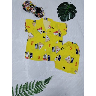 Pijama tole lanh cho bé trai chất tole 2 da size 5, size 6