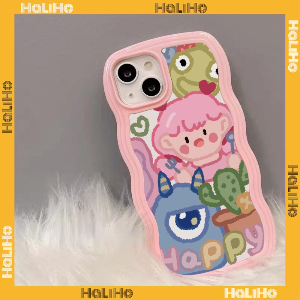 iPhone Case Candy Color Wave 2-in-1 Silicone Soft Case Airbag Shockproof Protection Camera Cartoon Cute Compatible For iPhone 11 Pro Max 13 Pro Max 12 Pro Max 7Plus xr XS Max