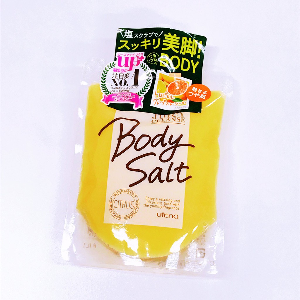 Muối tắm tẩy tế bào chết Utena Body Salt 300g