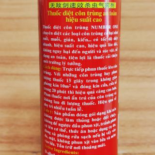 Xịt Muỗi Diệt Côn Trùng Số 9
