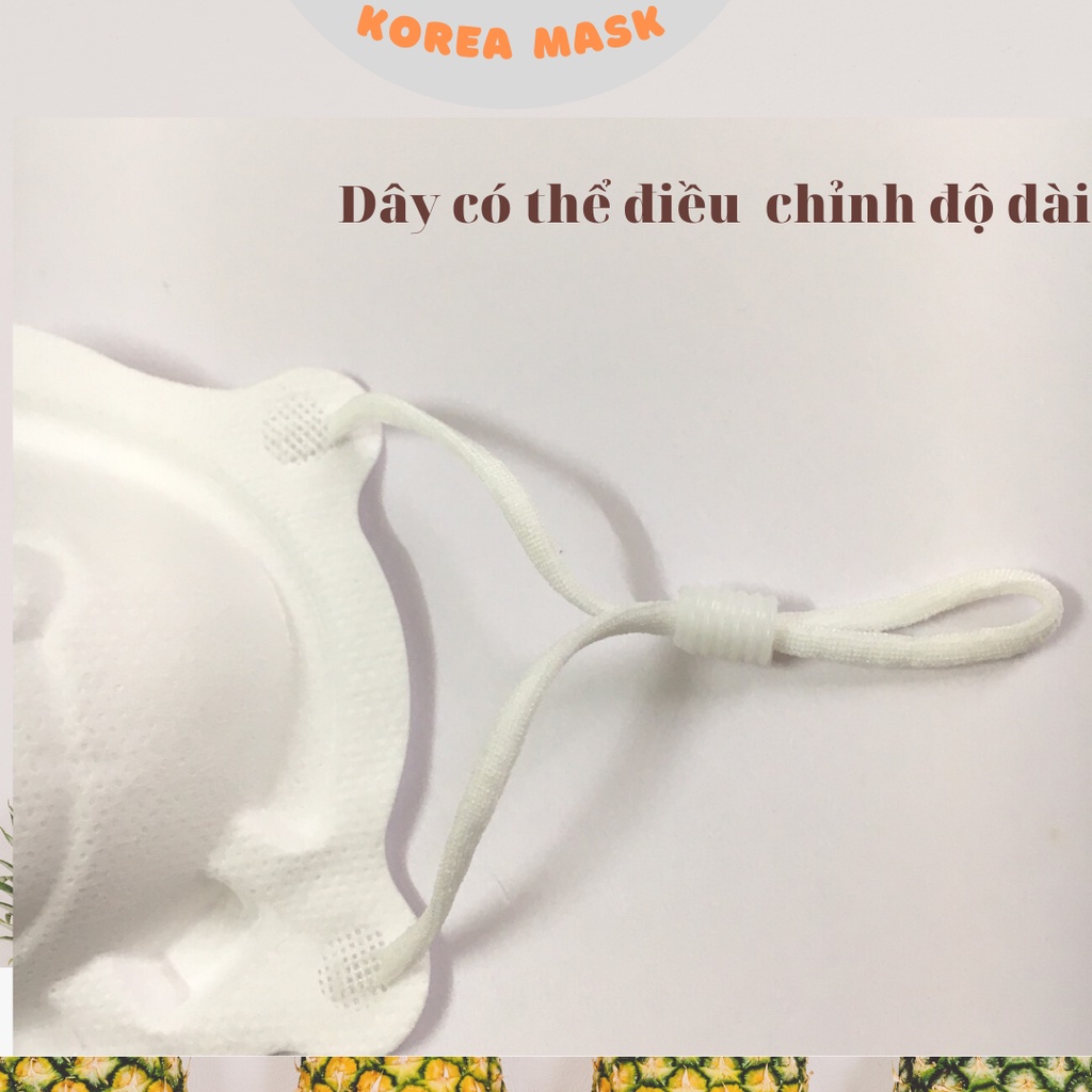 SỈ THÙNG 36 CÁI KHẨU TRANG GẤU SƠ SINH UNI MASK CHO BÉ TỪ 1-3 TUỔI, CÓ QUAI ĐIỀU CHỈNH ĐỘ DÀI CHO BÉ NHỎ