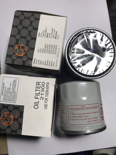 Lọc nhớt dùng cho xe nissan sunny, livina, teana, xtrail