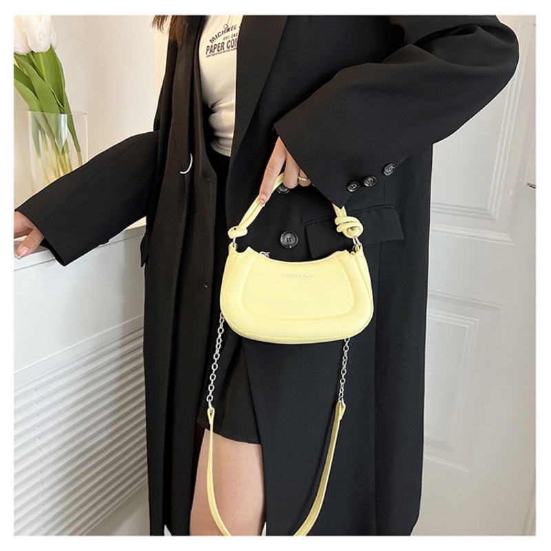 Túi đeo dưới cánh tay Màu Trơn Thời Trang Mùa Thu 2022 Mới Mẻ Gylb1659