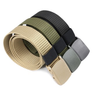 Thắt Lưng Nam – Chất Liệu Vải Dù Đầu Khóa Nhựa Trơn – Trẻ Trung Năng Động