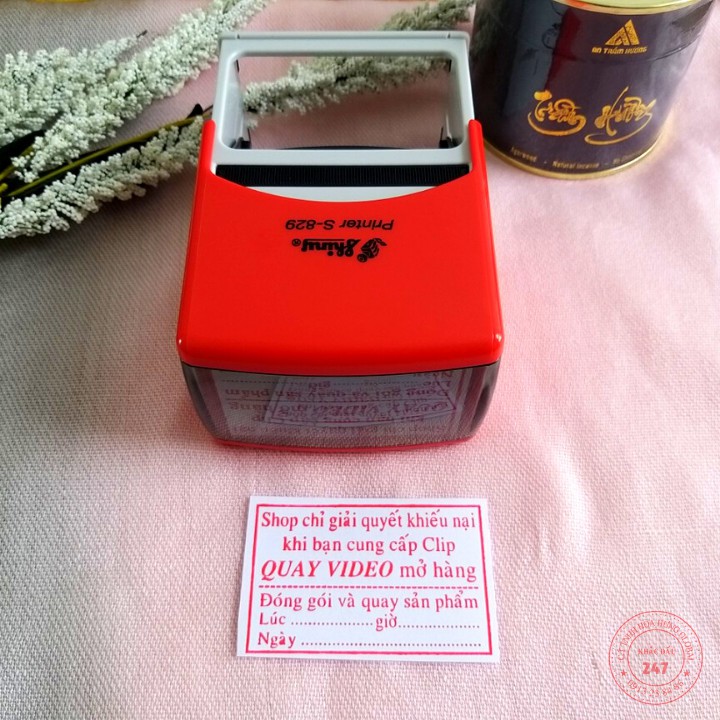Khắc Dấu Shiny, Shop Chỉ Giải Quyết Khiếu Nại Khi Quay Video Mở Hàng, Kích thước Đại