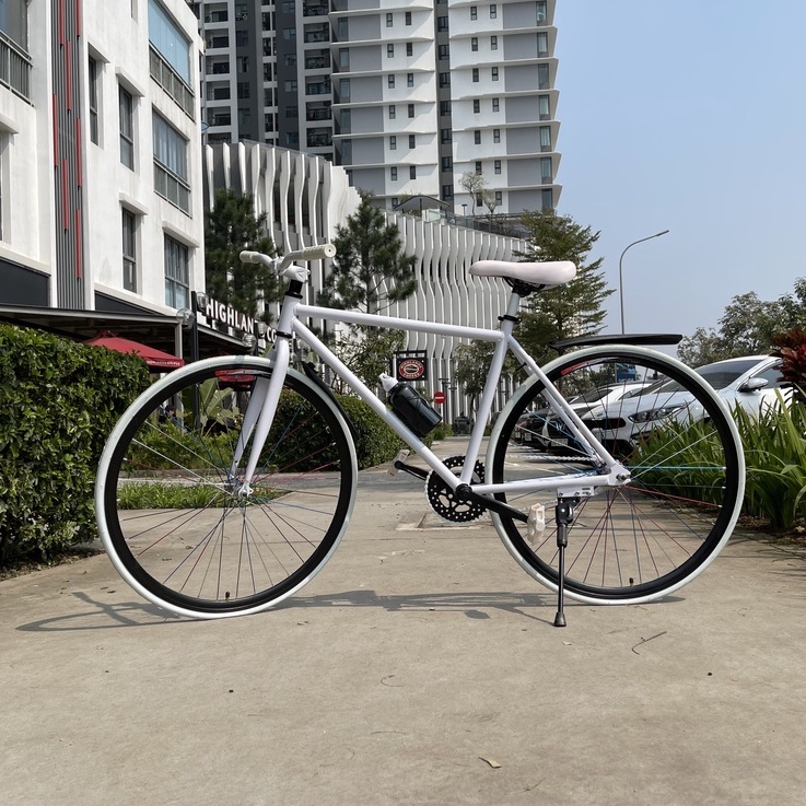 Xe đạp không phanh Fixed Gear Single Speed MB-A2 - Phong cách, năng động, cá tính trẻ trung dành cho người sử dụng