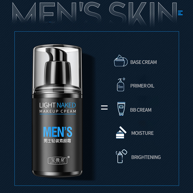 (Hàng Mới Về) Kem Bb Che Khuyết Điểm Aoweiquan 50ml Dành Cho Nam | BigBuy360 - bigbuy360.vn