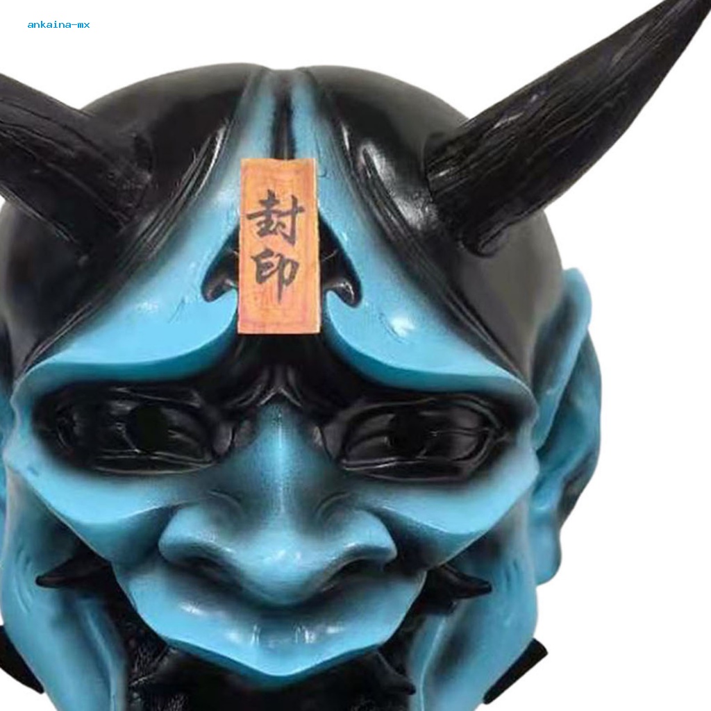Mặt Nạ Hóa Trang Ma Quỷ Bằng Nhựa Resin Phong Cách Nhật Bản Cho Ngày Halloween ankaina.mx