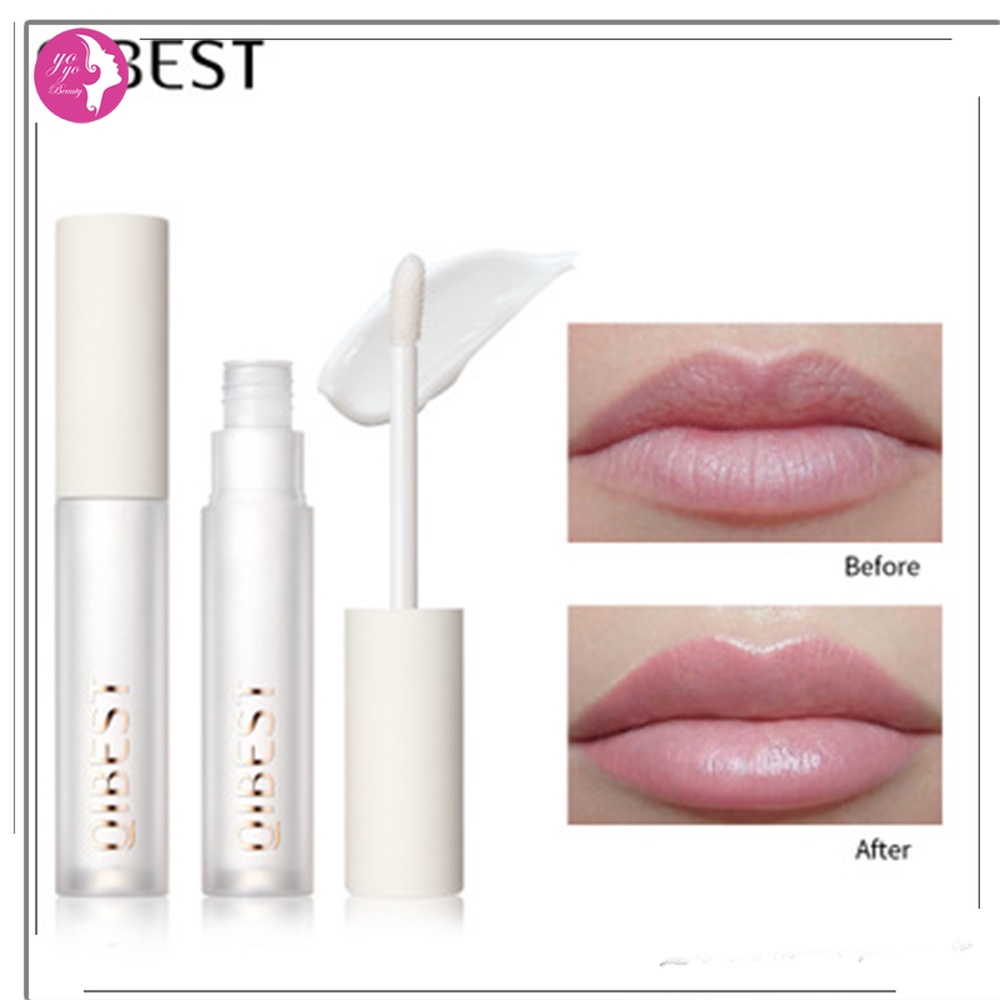 [Hàng mới về] Son lót Qibest chiết xuất bơ hạt mỡ dưỡng ẩm chống thấm nước lâu trôi