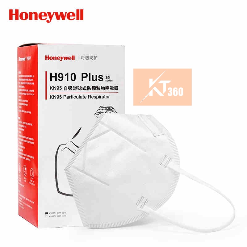 [CHÍNH HÃNG] 1 Cái Khẩu Trang N95 Thương Hiệu Honeywell H910 Plus. Khẩu Trang Y Tế N95 Chống Bụi Mịn PM 2.5 &amp; Vi Khuẩn.