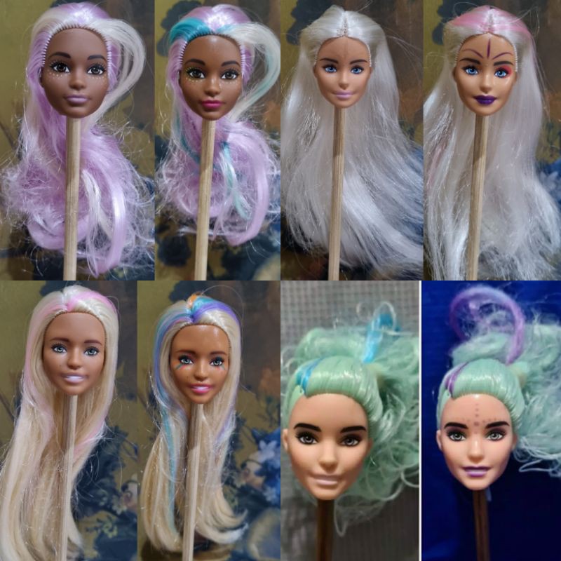 Búp Bê Barbie Nàng Tiên Cá Màu Sắc Xinh Xắn