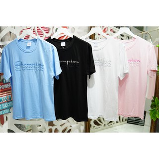 Áo tee Champion chữ thêu hàng cao cấp ss2021