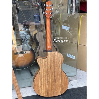 Đàn guitar Smiger gỗ walnut có EQ  [Tặng full phụ kiện]