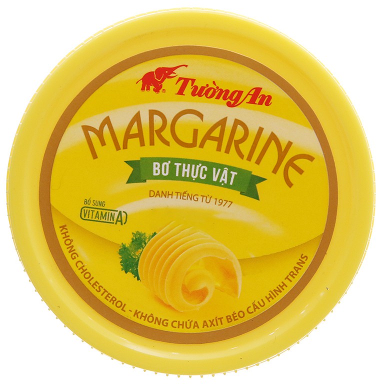 Bơ thực vật Margarine Tường An hũ 80g