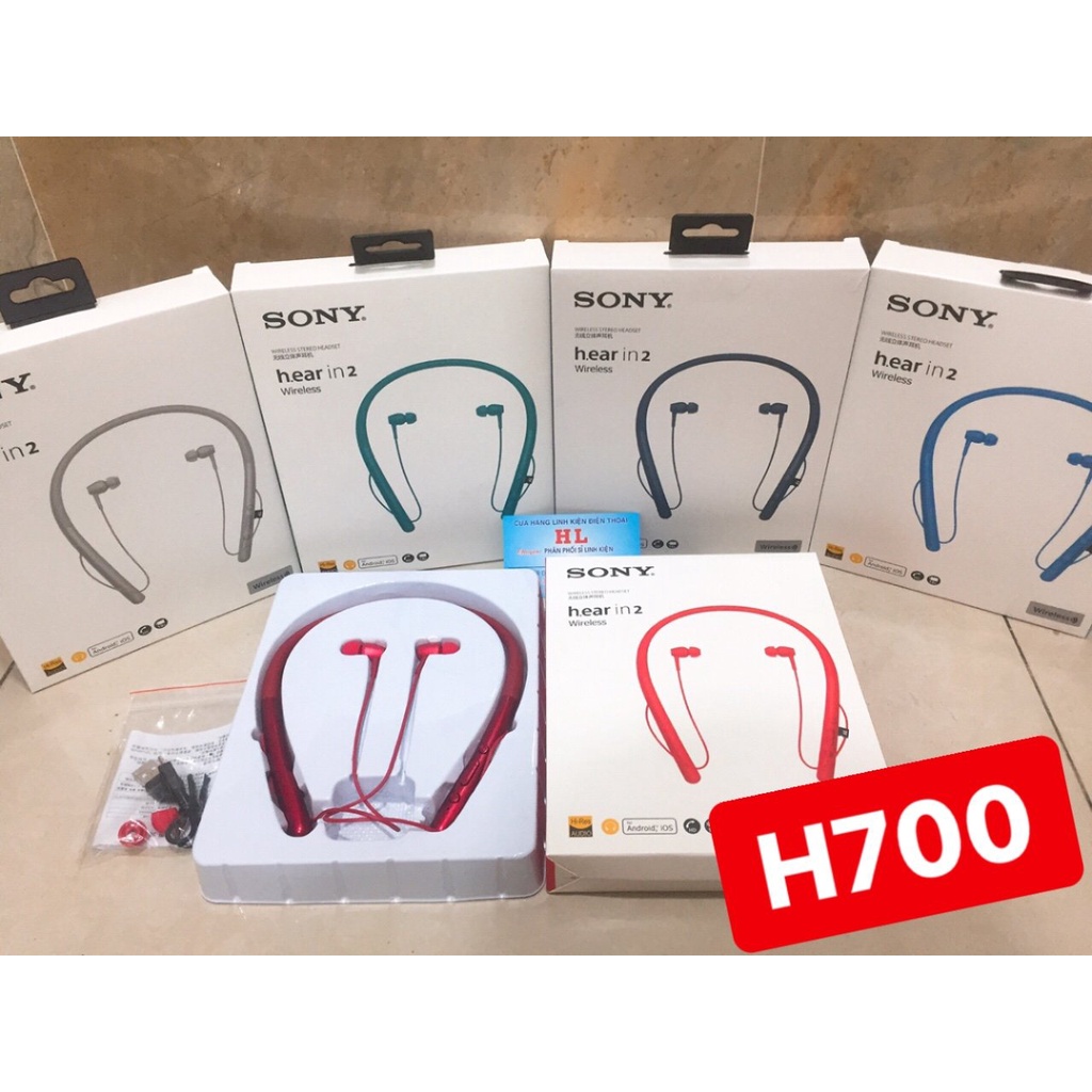 (BH 6 Tháng) Tai nghe H700 kết nối Bluetooth Sony h.ear in 2 WI-H700 siêu bass cực ấm - TuHaiStore