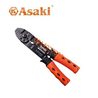 Kìm tuốt dây 9 inch Đa Năng  Asaki AK-9102 Có Cos