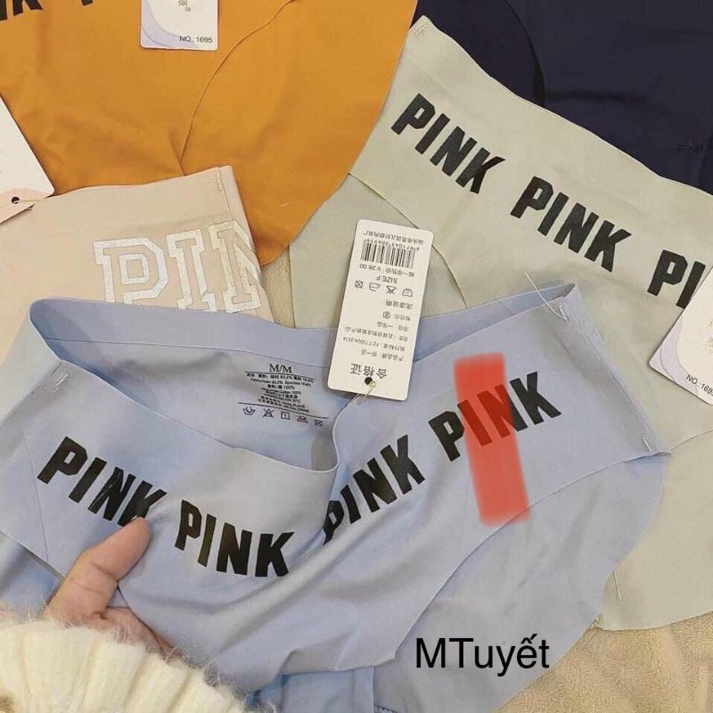 Sét quần chíp chữ pink hàng QC