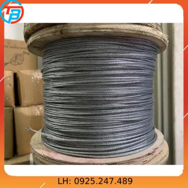 Cáp INOX 304 ( cuộn 100 mét ) cáp thép Thái Bình Vina