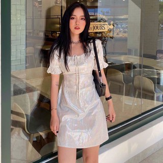 Metal Royal Dress - Đầm ánh kim hologram - SUN DREAMER