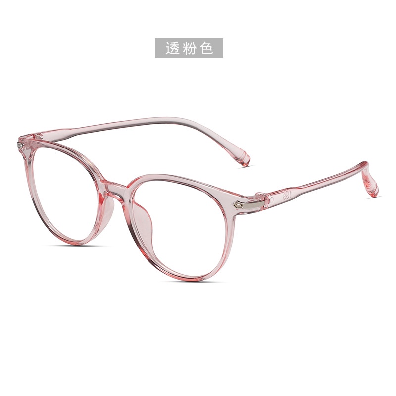 Mắt kính gọng tròn trong suốt thời trang cho nam và nữ