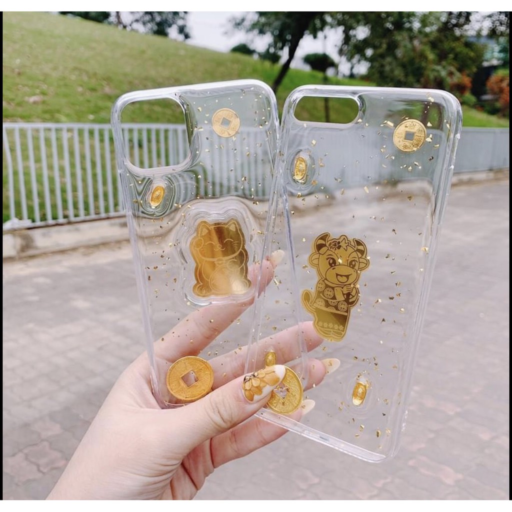 Ốp lưng iphone Mèo Thần Tài ,Hổ Vàng may mắn rinh lộc  cho iphone 7/8plus/xs/xs max/11/11pro max/13 promax