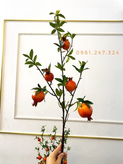 Cây lựu giả 15 quả 85 cm