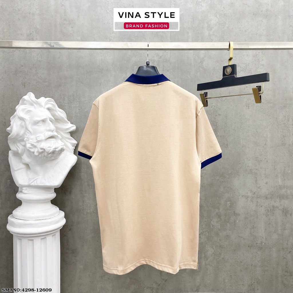 Áo Polo Hoạ Tiết GC - Áo phông Cổ Bẻ The North Face GC 3 Màu Đen Trắng Be