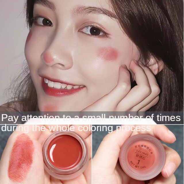 (Hàng Mới Về) Phấn Má Hồng Dạng Gel Mềm Mịn Trang Điểm Cho Nữ | BigBuy360 - bigbuy360.vn