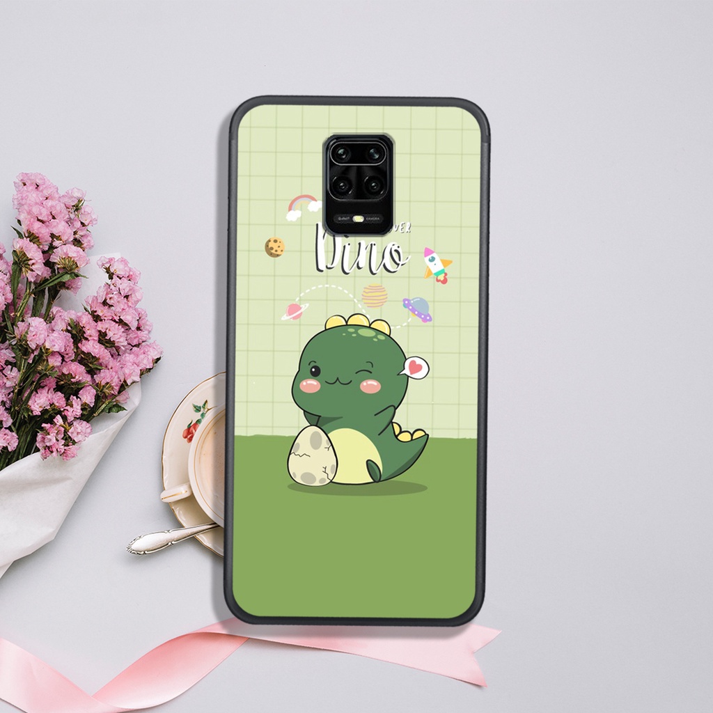 [HOT]ỐP XIAOMI REDMI NOTE 9 - REDMI NOTE 9S  , IN HÌNH KHỦNG LONG CHIBI SIÊU DỄ THƯƠNG.