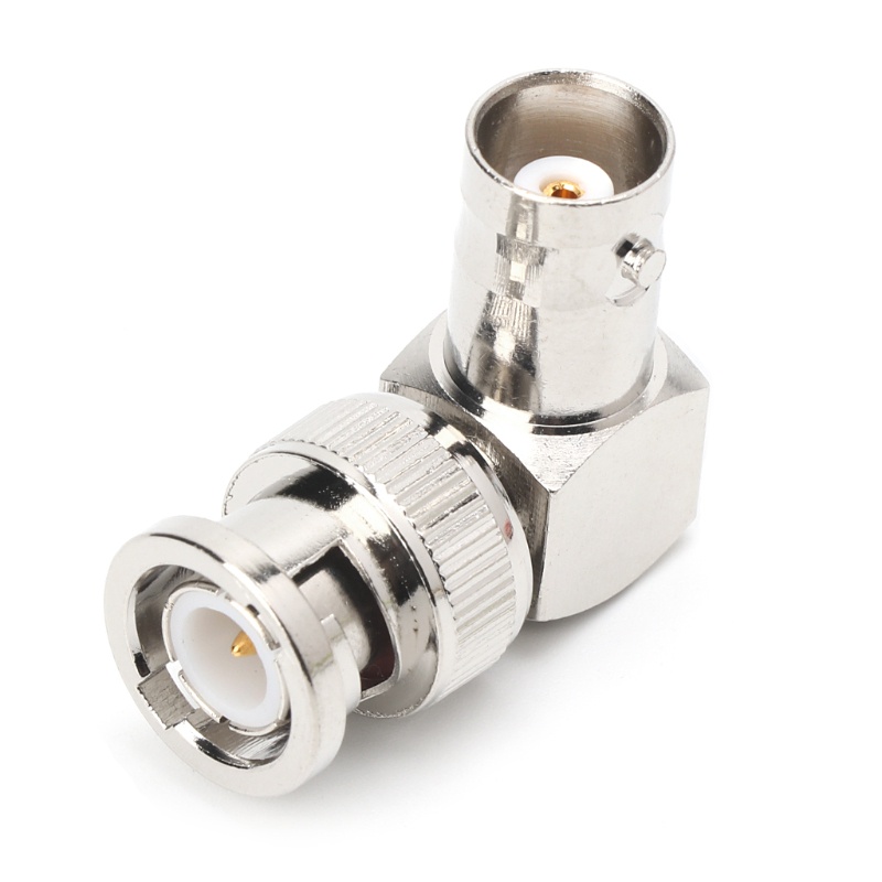 Đầu Nối Chuyển Đổi Cáp Đồng Trục RF Hình Chữ L BNC Male Sang Female
