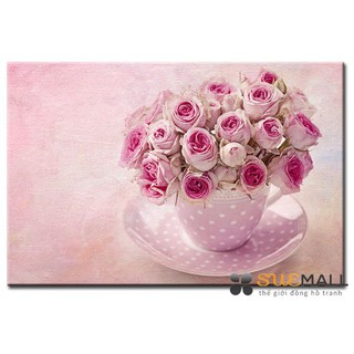 Tranh treo tường hoa hồng tình yêu CV140823