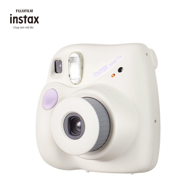 Fuji instax Polaroid mini7 + model nâng cấp mini7C, mẫu máy ảnh chụp ngắm và dùng một lần cho sinh viên