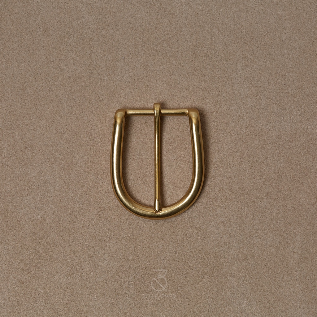 Mặt dây lưng Nam Nữ màu Vàng, mã MDL070, size 38mm, chất liệu đồng nguyên chất, mặt thắt lưng nam