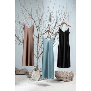 Đầm lụa 2 dây - Slipdress cami dress