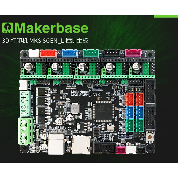 Board MKS ( 8bit vs 32bit ) Gen L,SGen,Monster8 cho máy in 3D