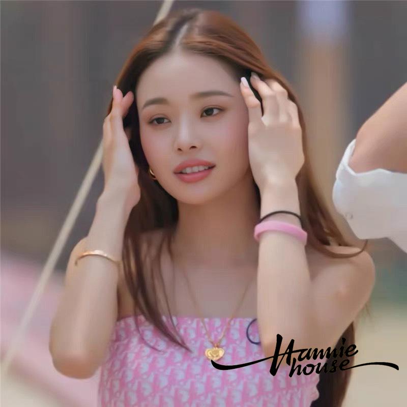 Áo ống cổ vuông in chữ thời trang cho nữ