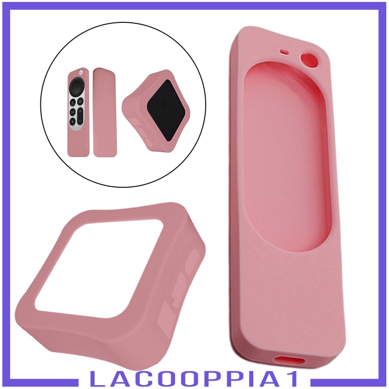 [LACOOPPIA1] Silicone Protective Case Fit for Apple Control TV Box Cover Accessories