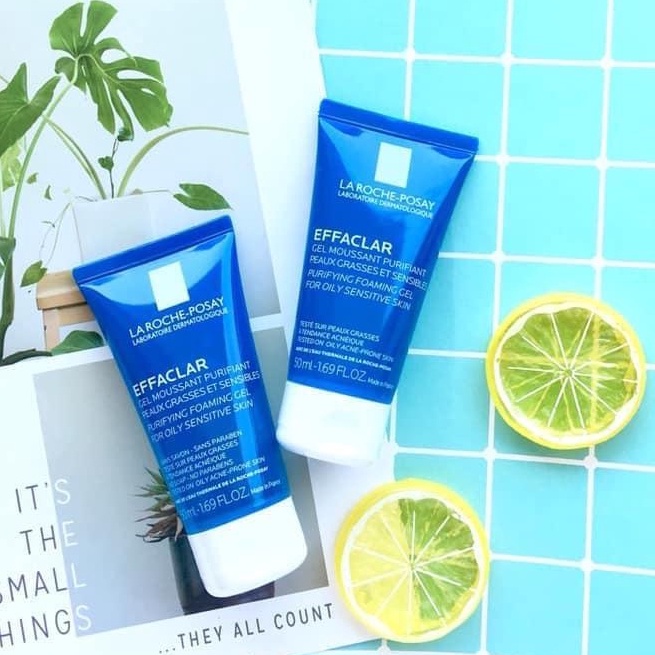 Gel Rửa Mặt Cho Da Dầu Nhạy Cảm La Roche-Posay Effaclar 200ml