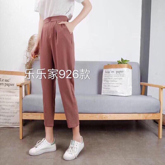 Combo sỉ Quần baggy đũi lụa xước