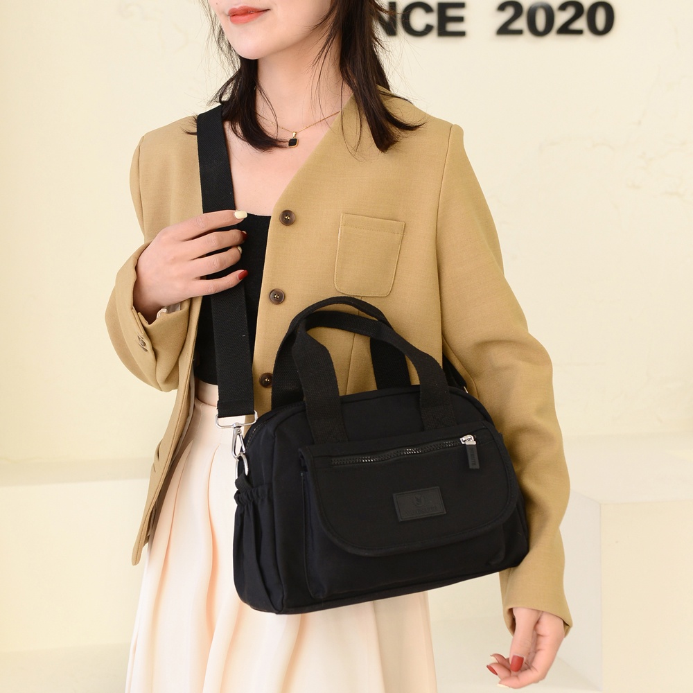 Túi Xách Vải Oxford Siêu Nhẹ Nhiều Ngăn Dung Tích Lớn Phong Cách Mới Cho Nữ