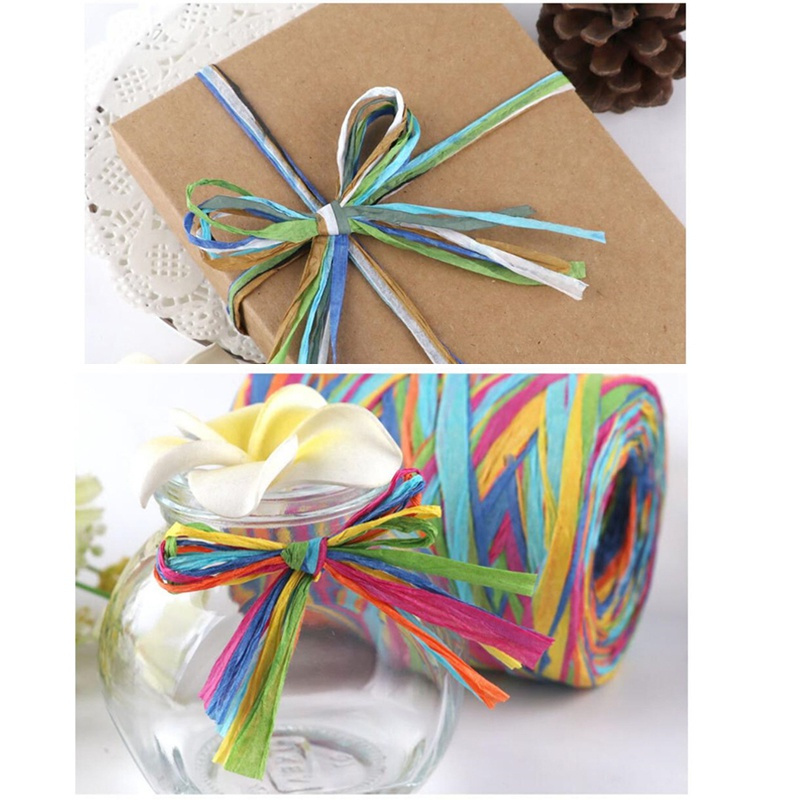 1 Cuộn Dây Ruy Băng 200m Trang Trí Hộp Quà Giáng Sinh