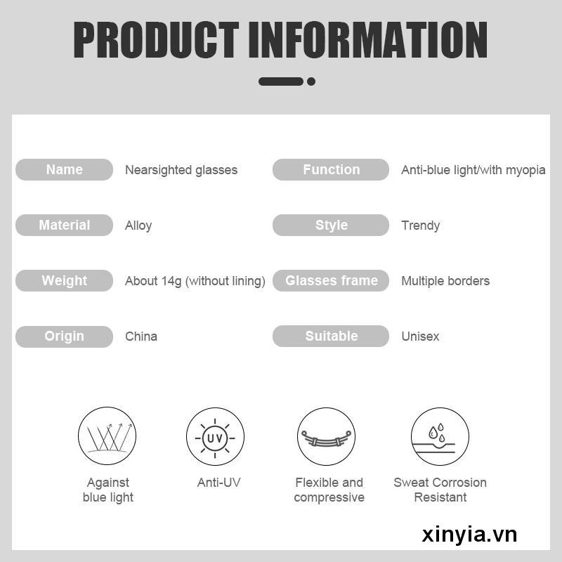 Mắt Kính Gọng Tròn Lớn Phong Cách Hàn Quốc Cổ Điển Dành Cho Nữ