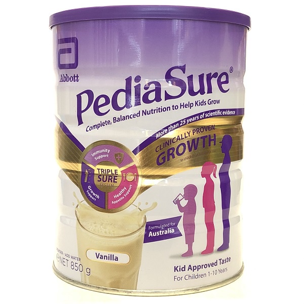 Sữa Bột Pediasure Úc lon 850g Date T6/22