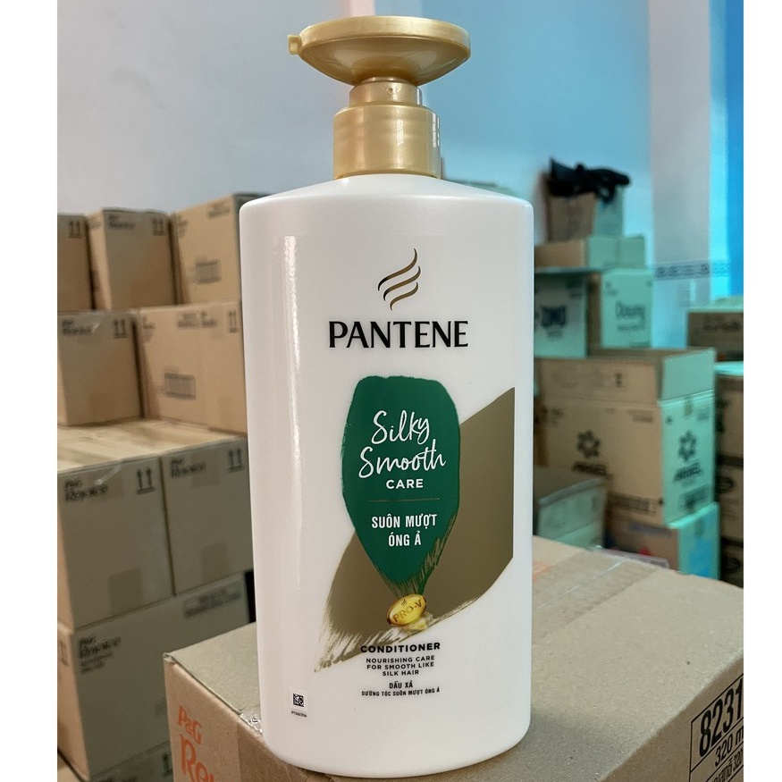 Dầu Xả Pantene Suôn mượt Óng Ả Chai (300ml - 650ML)