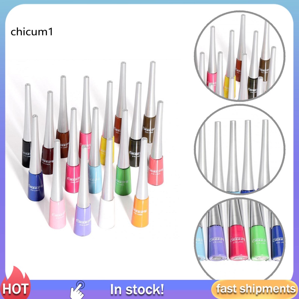 Bút kẻ mắt dạng lỏng đầu cọ mềm trang điểm tiện dụng
