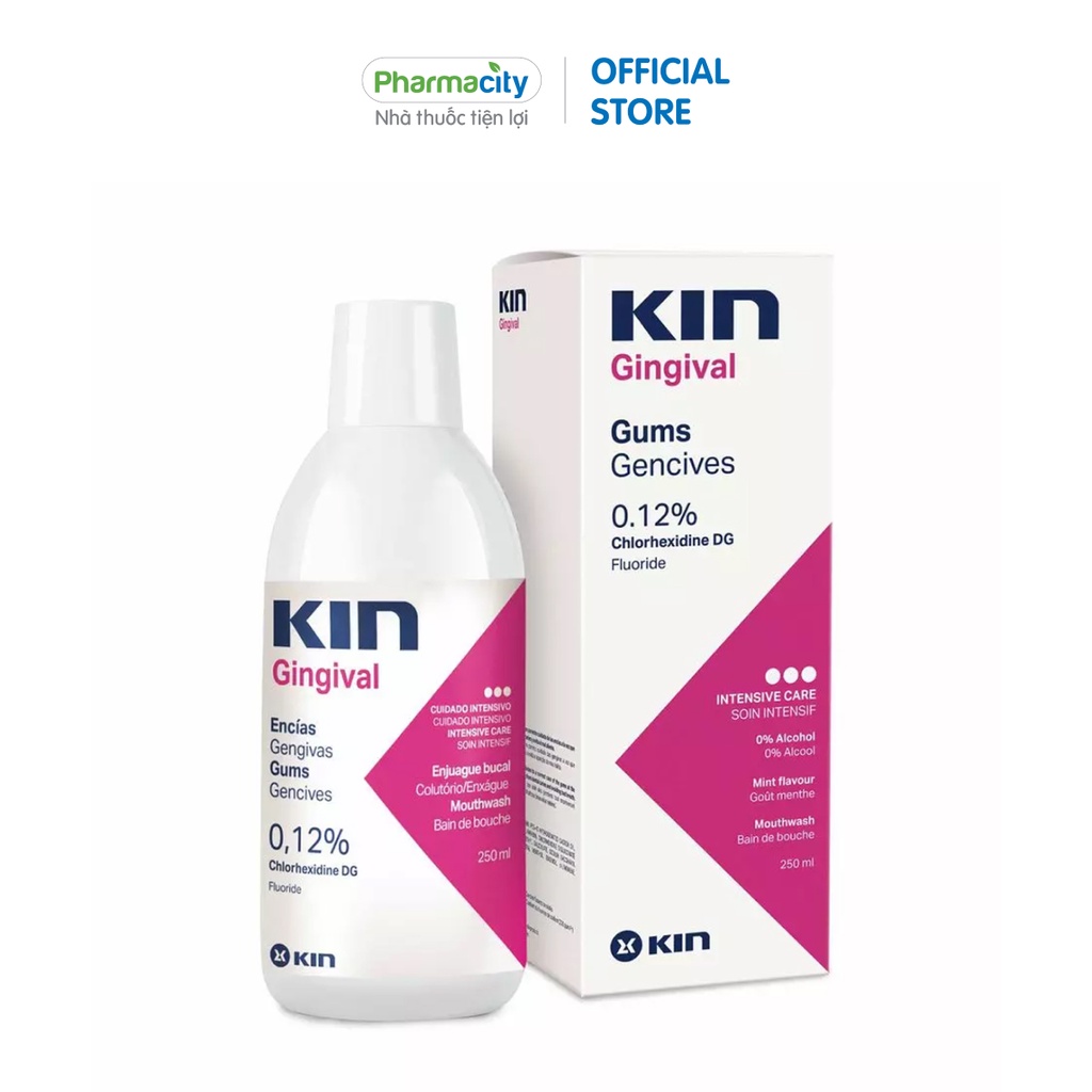 Nước Súc Miệng Kin Gingival Ngăn Ngừa Viêm Nướu 250ml