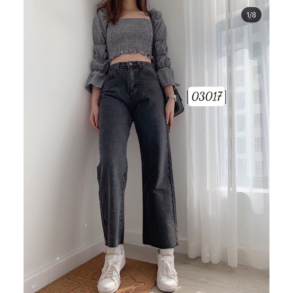 quần baggy trơn đen xám siêu hot hit cá tính sành điệu