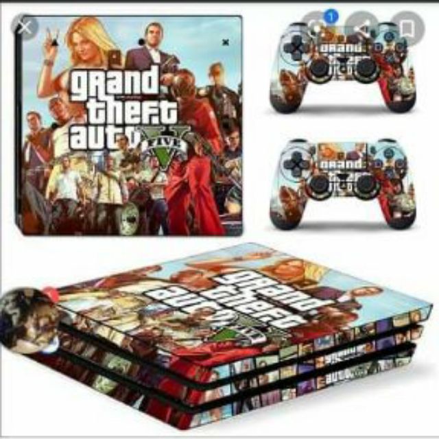 Miếng dán trang trí Skin ps4 pro theo yêu cầu