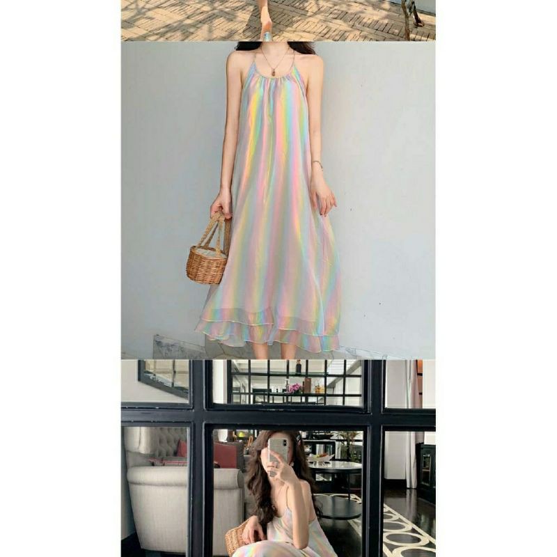 Đầm maxi pony 7 màu